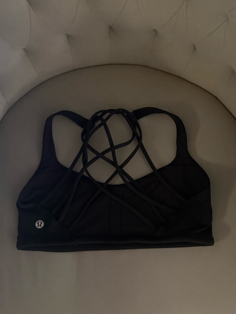 Lululemon Sports Bra size 6 black